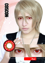 Load image into Gallery viewer, Sweety Sky Red-Colored Contacts-UNIQSO
