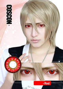 Sweety Sky Red-Colored Contacts-UNIQSO