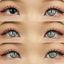 Load image into Gallery viewer, Sweety Crazy Lizard Eye Silver-Crazy Contacts-UNIQSO

