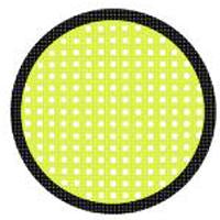 Load image into Gallery viewer, Sweety Crazy Yellow Mesh/Screen with Black Rim (1 lens/pack)-Crazy Contacts-UNIQSO
